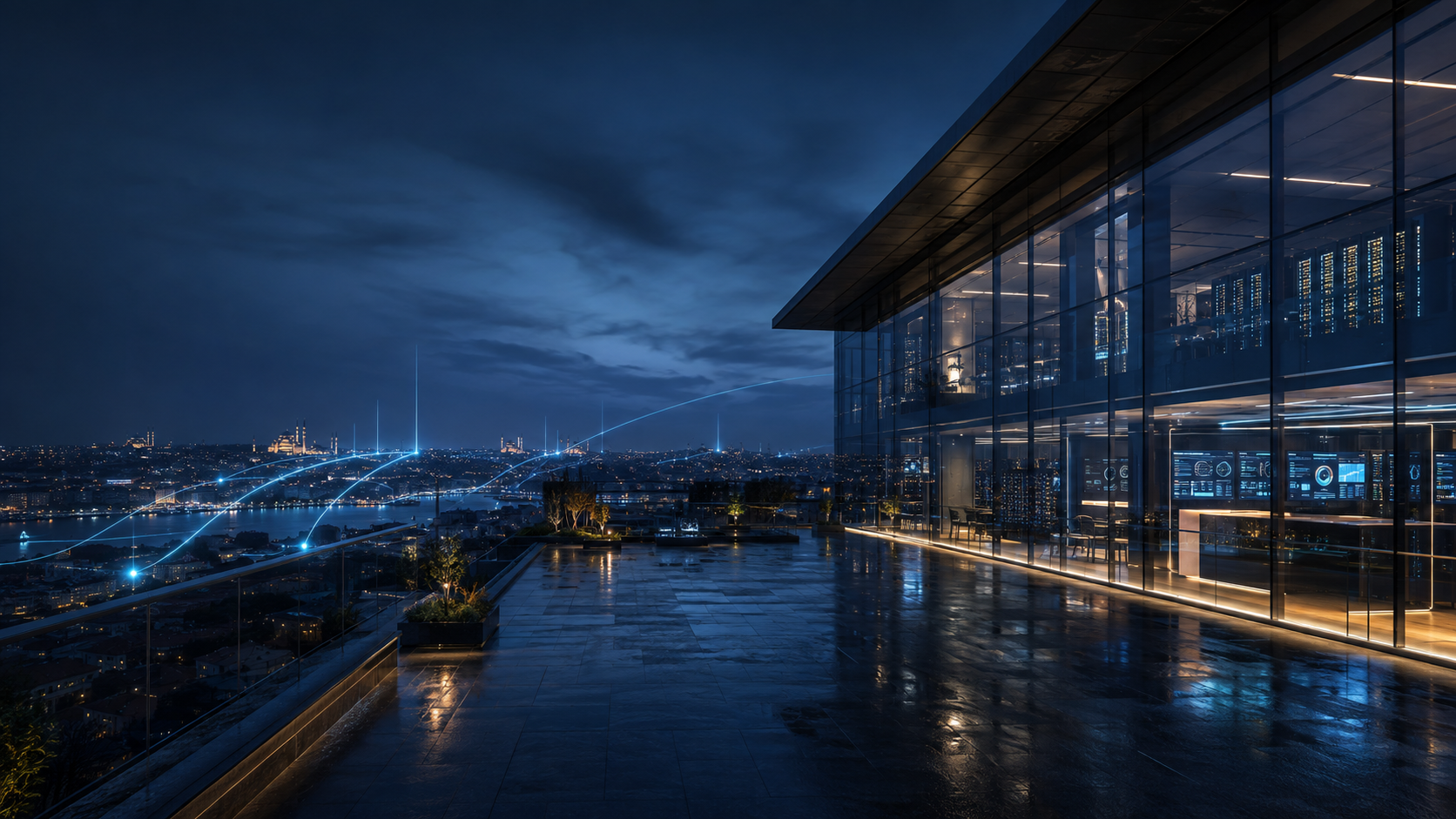 Esen's integrated technology vision in a contemporary, connected building