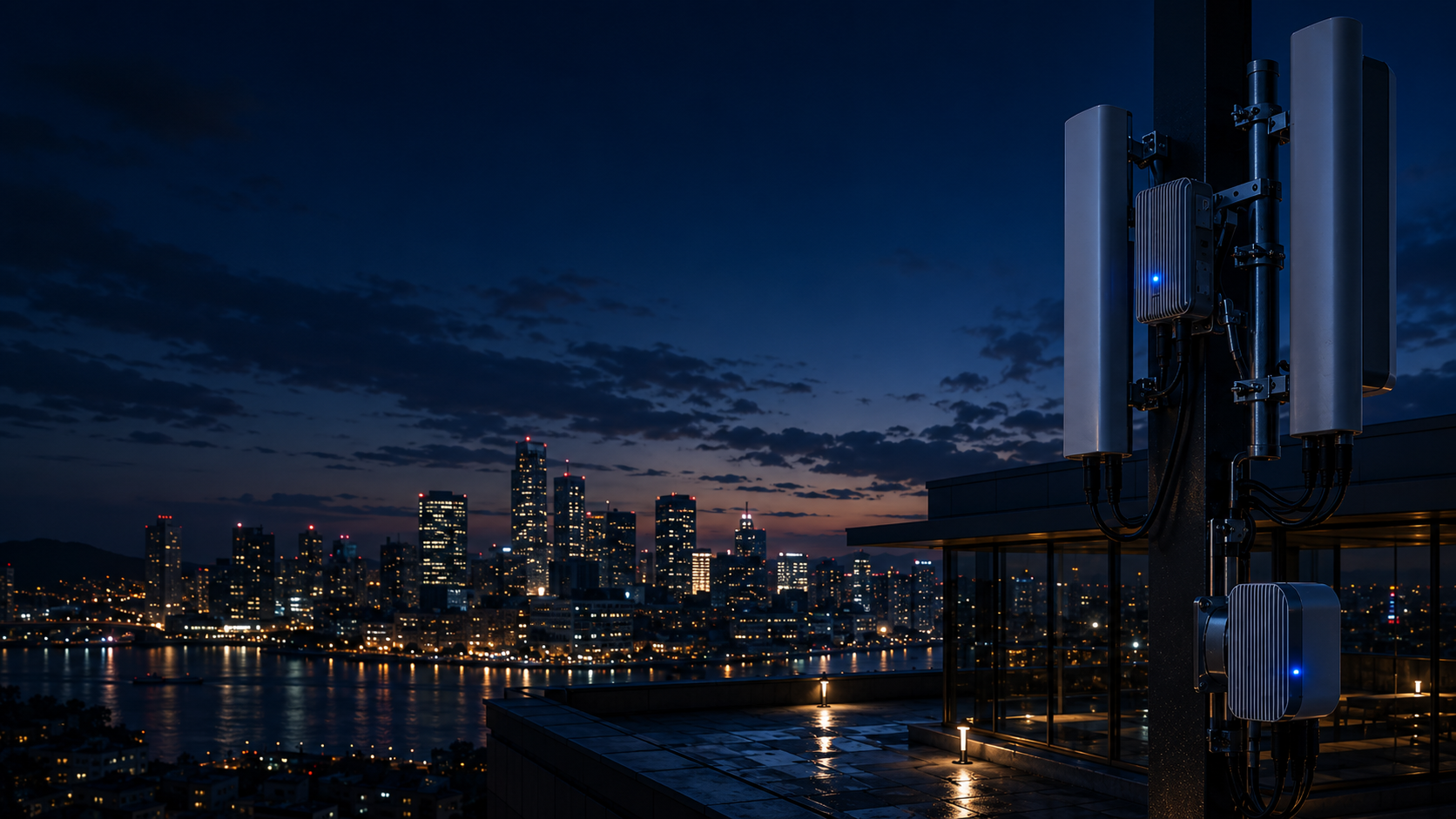 Enterprise network and communications infrastructure across a city